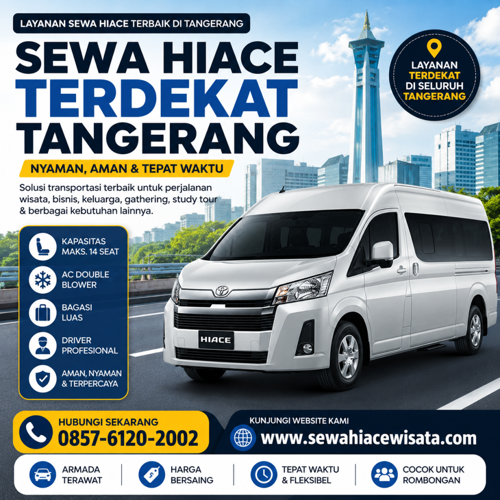 Sewa Hiace Terdekat Tangerang