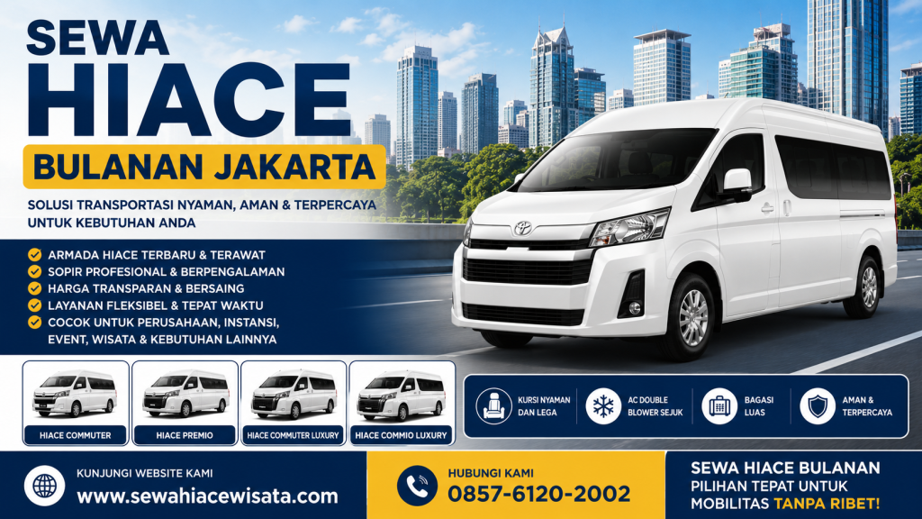 Sewa Hiace Bulanan Jakarta