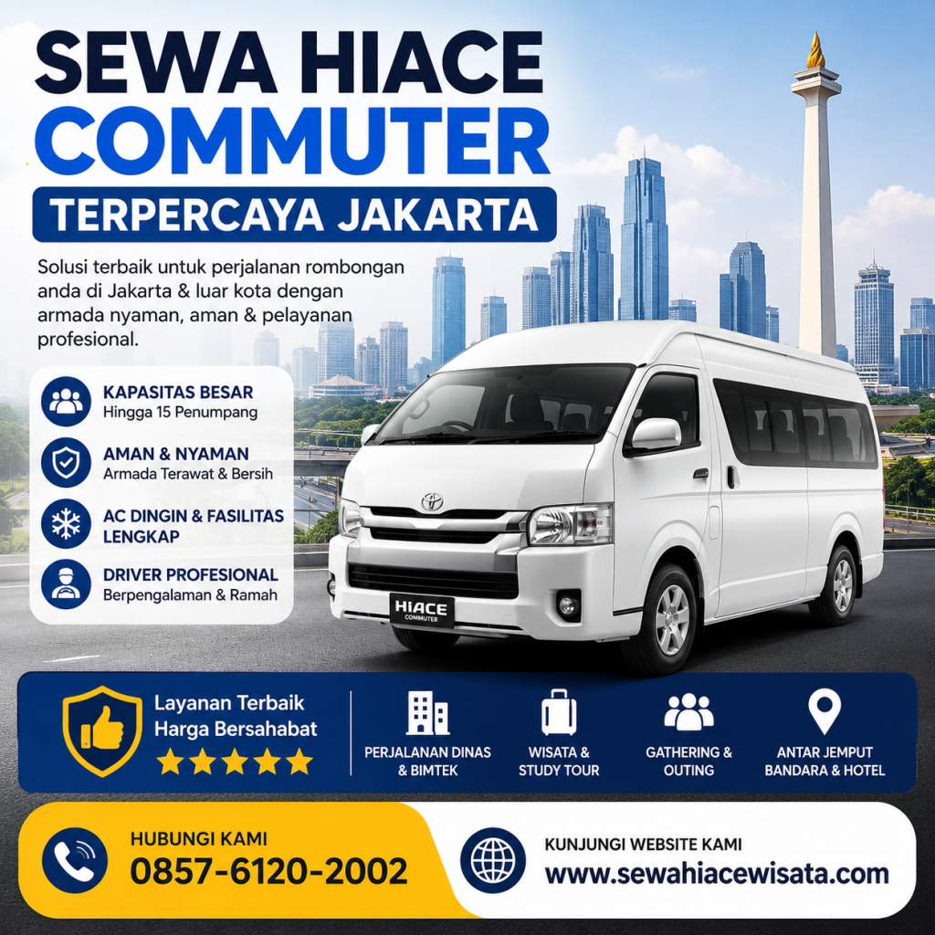 Sewa Hiace Commuter Jakarta