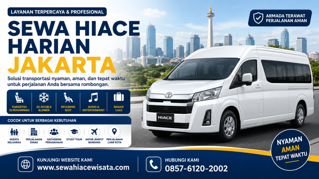 Sewa Hiace Harian Jakarta