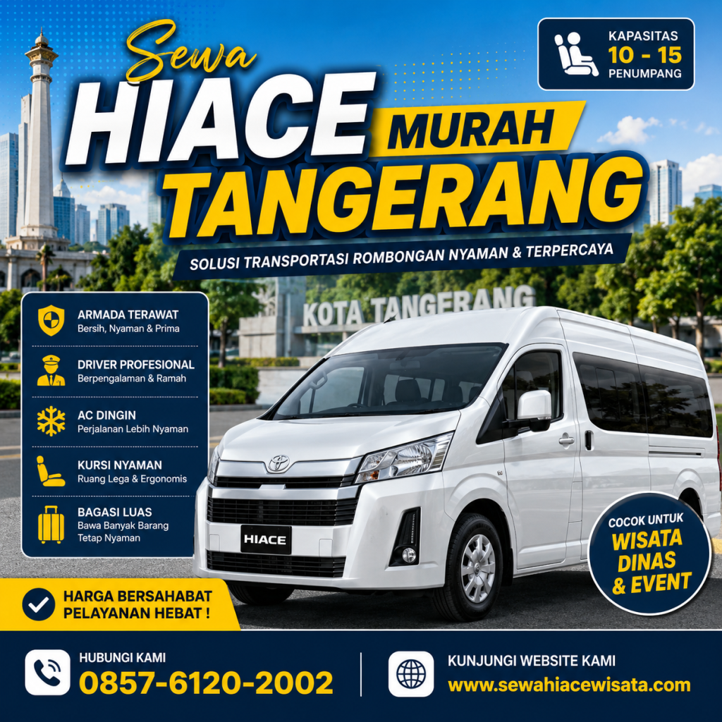 Sewa Hiace Murah Tangerang