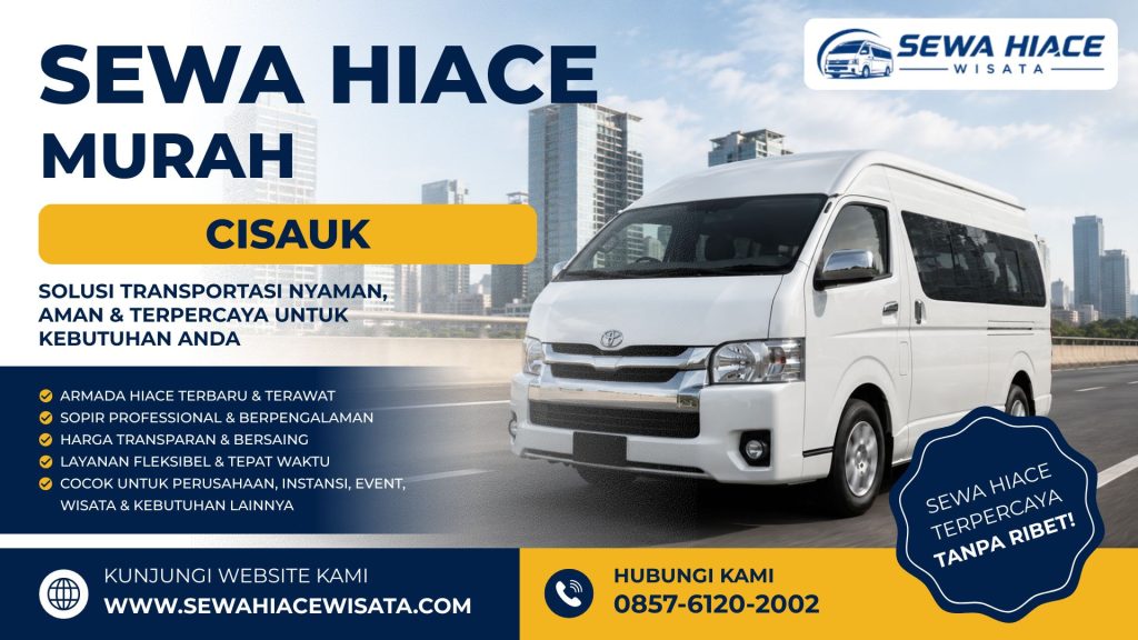 Sewa Hiace Murah Cisauk Kabupaten Tangerang