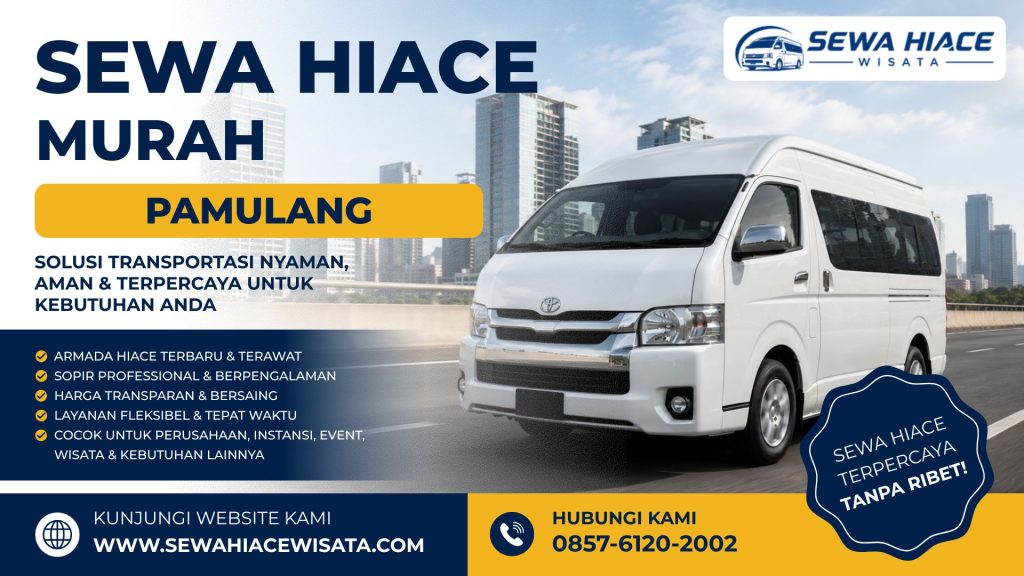 Sewa Hiace Murah Pamulang Kota Tangerang Selatan